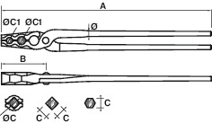 Cleste forjor, universal