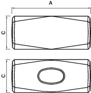 CLUB HAMMER BEVELLED EDGES - WOOD HANDEL