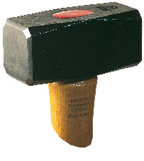 CLUB HAMMER BEVELLED EDGES - WOOD HANDEL