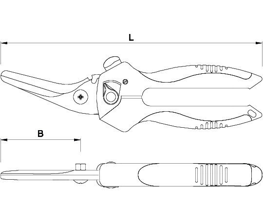 CURVED ALL-PURPOSE SHEARS
