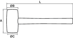 WOOD MALLET
