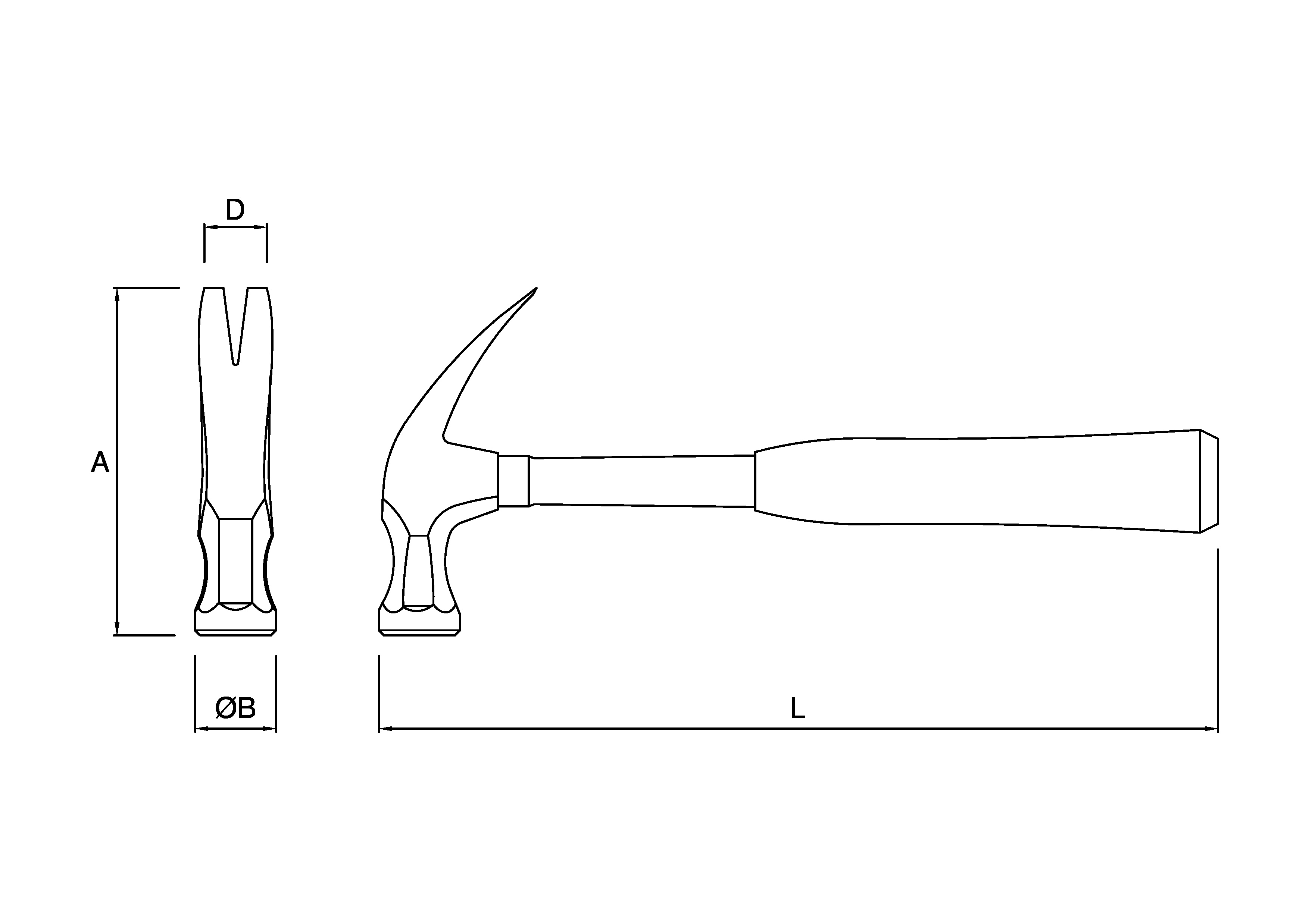 U.S. CLAW HAMMER MAGNET