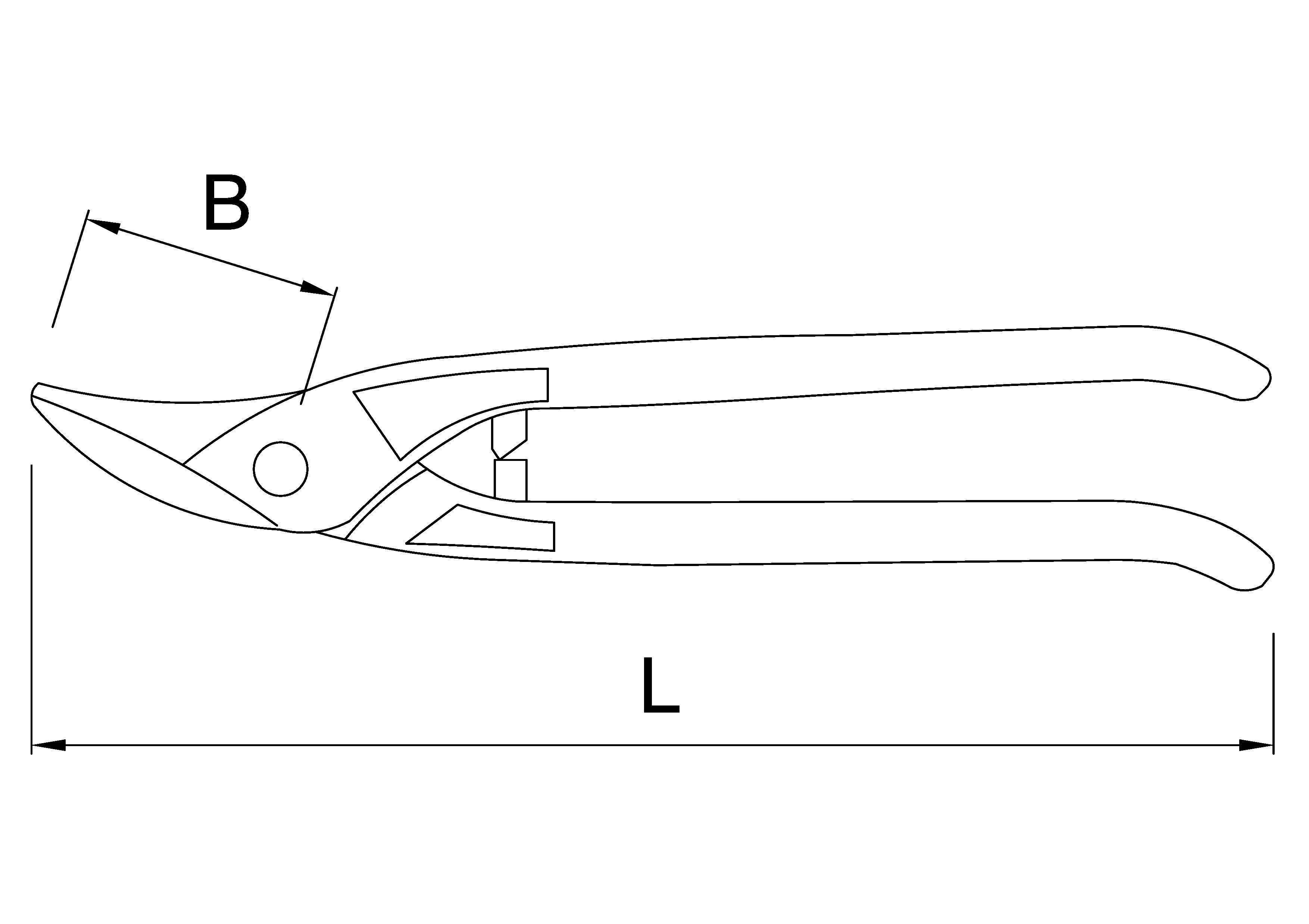 PASSEFRANC TIN METAL SHEARS 