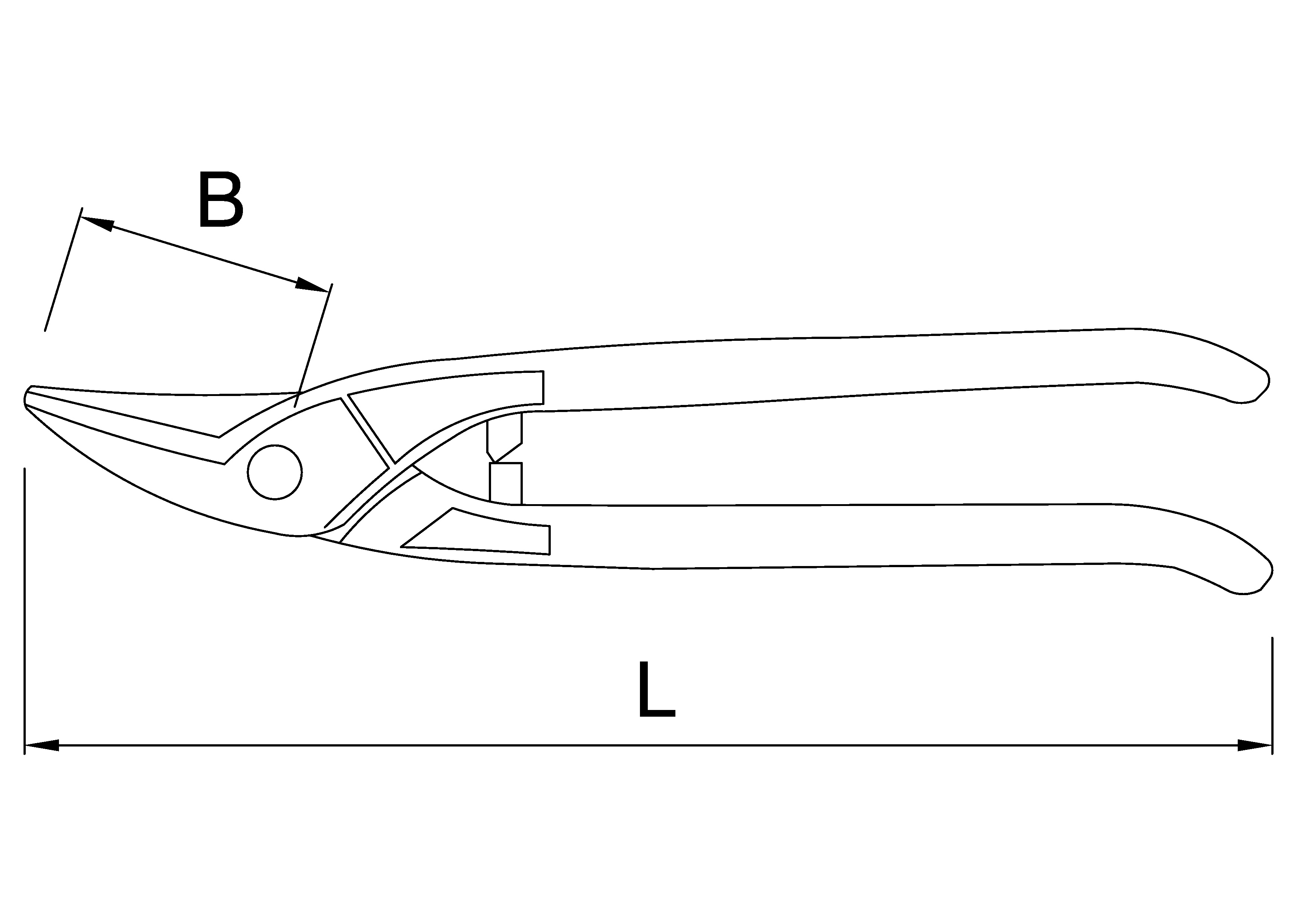 SHEET METAL CUTTERS HOLE SHEARS