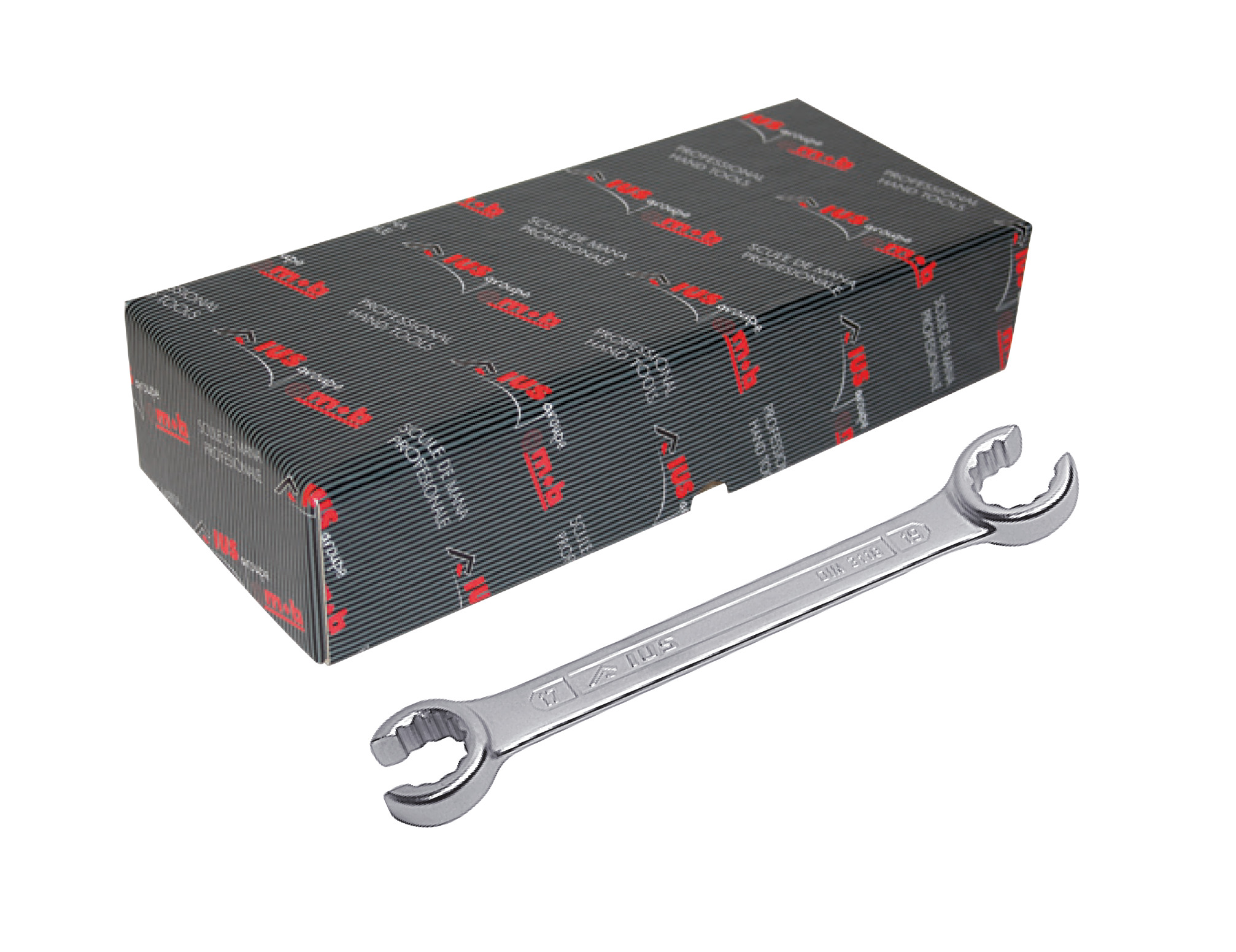 Set chei inelare duble decupate, in cutie