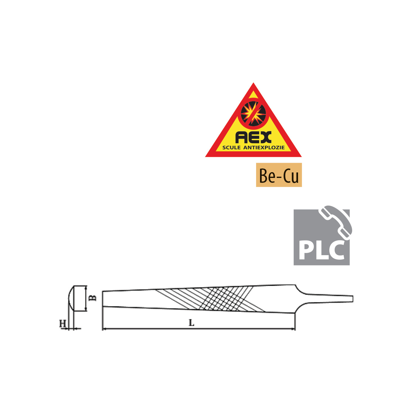 Pile semirotunde - AEX