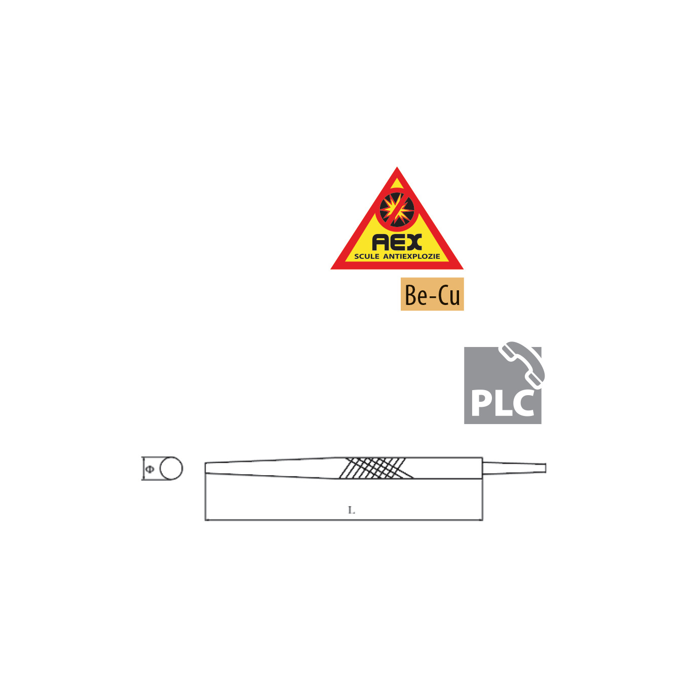 Pile semirotunde - AEX