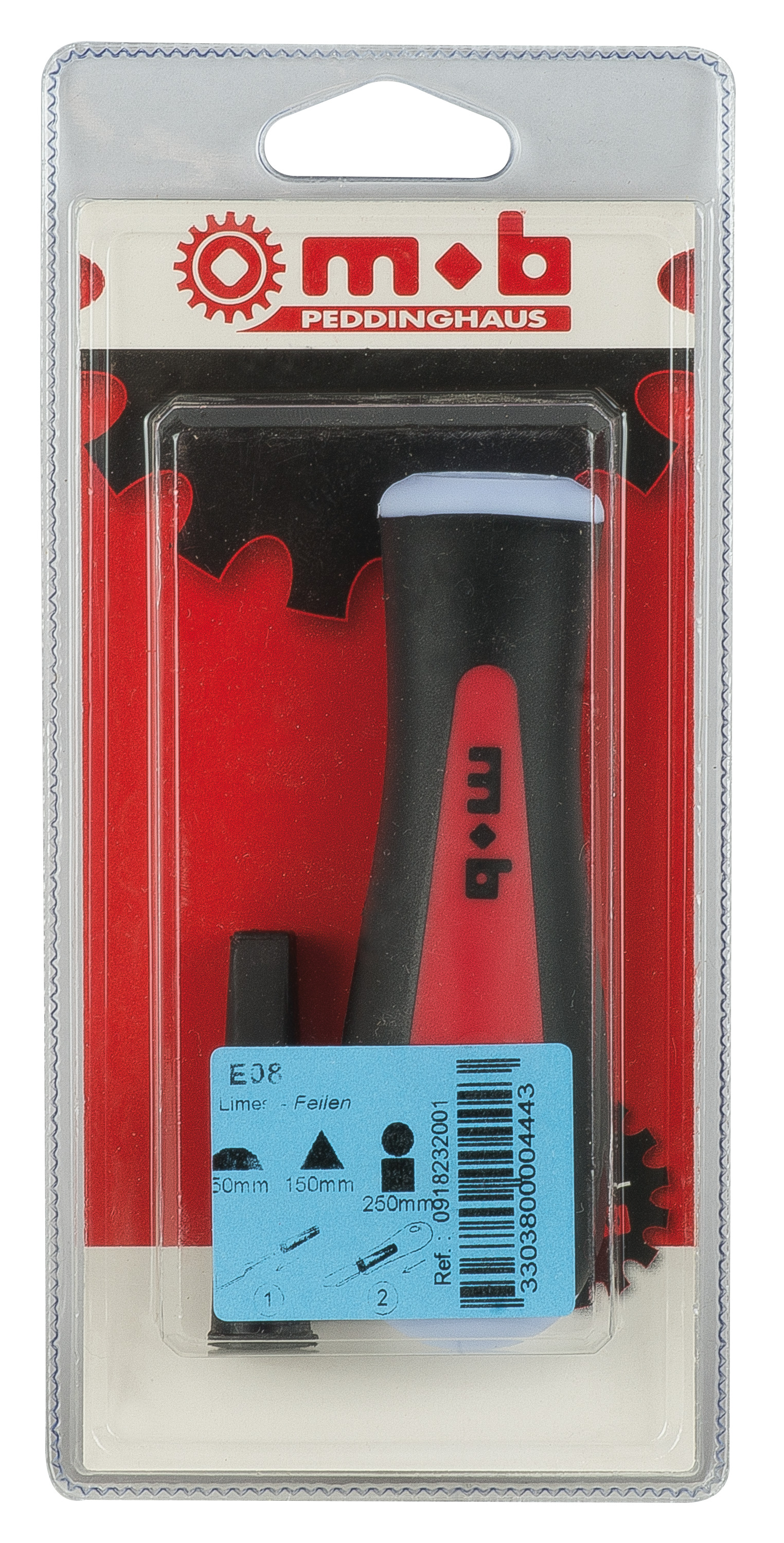 BI-MATERIAL HANDLE FOR RASPS