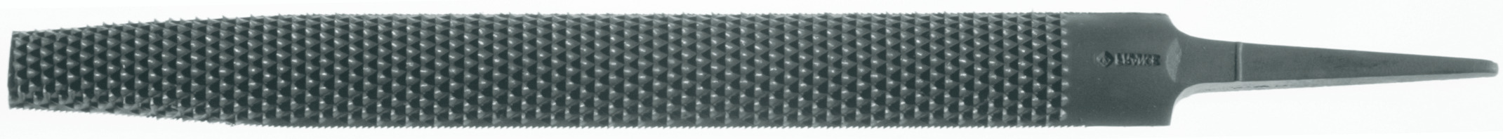 HALF-ROUND RASP WITHOUT HANDLE