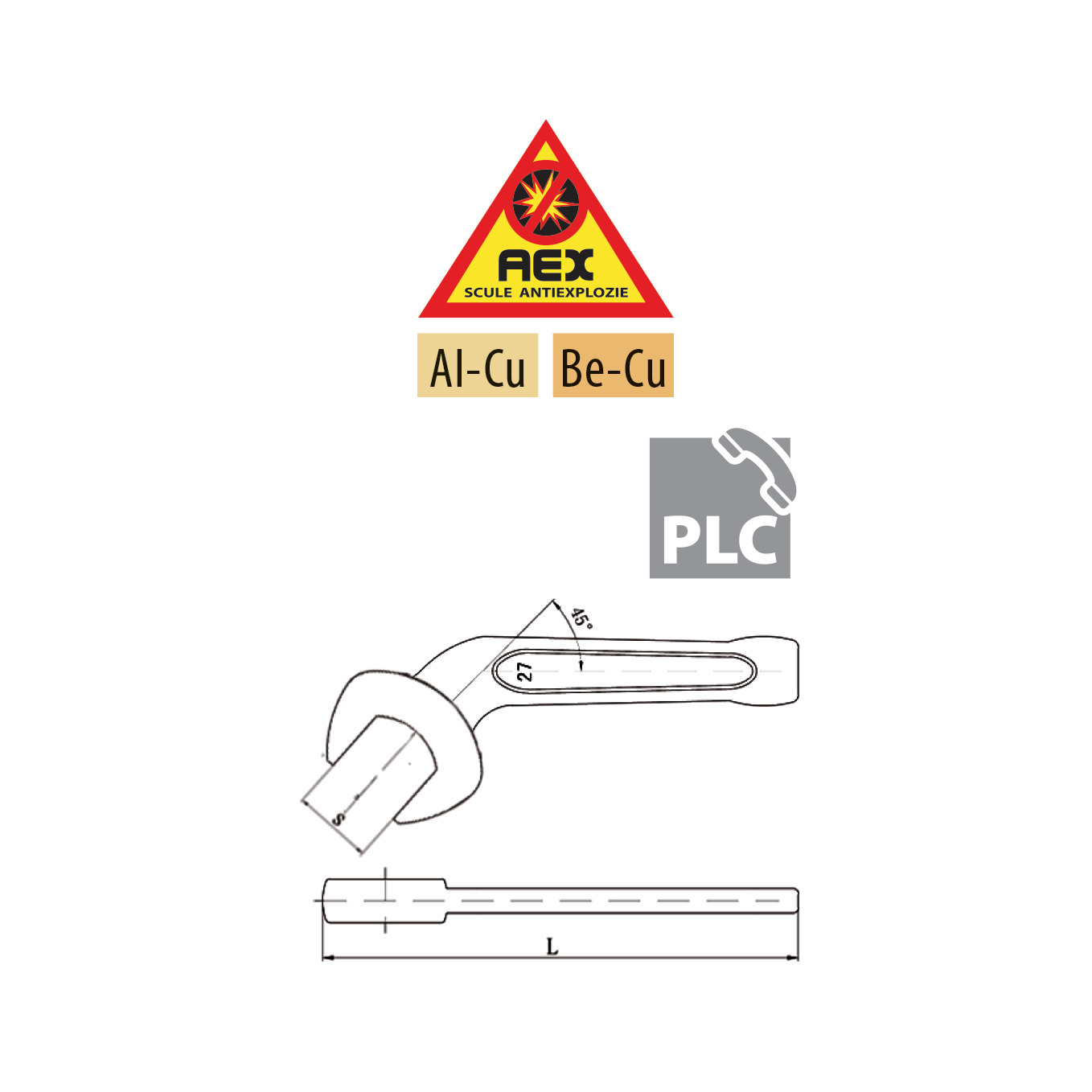 Chei fixe de soc indoite la 450- AEX