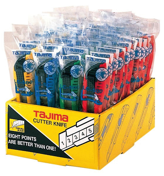 CUTTER TAJIMA® ÎN DISPLAY DE 40 DE BUC.