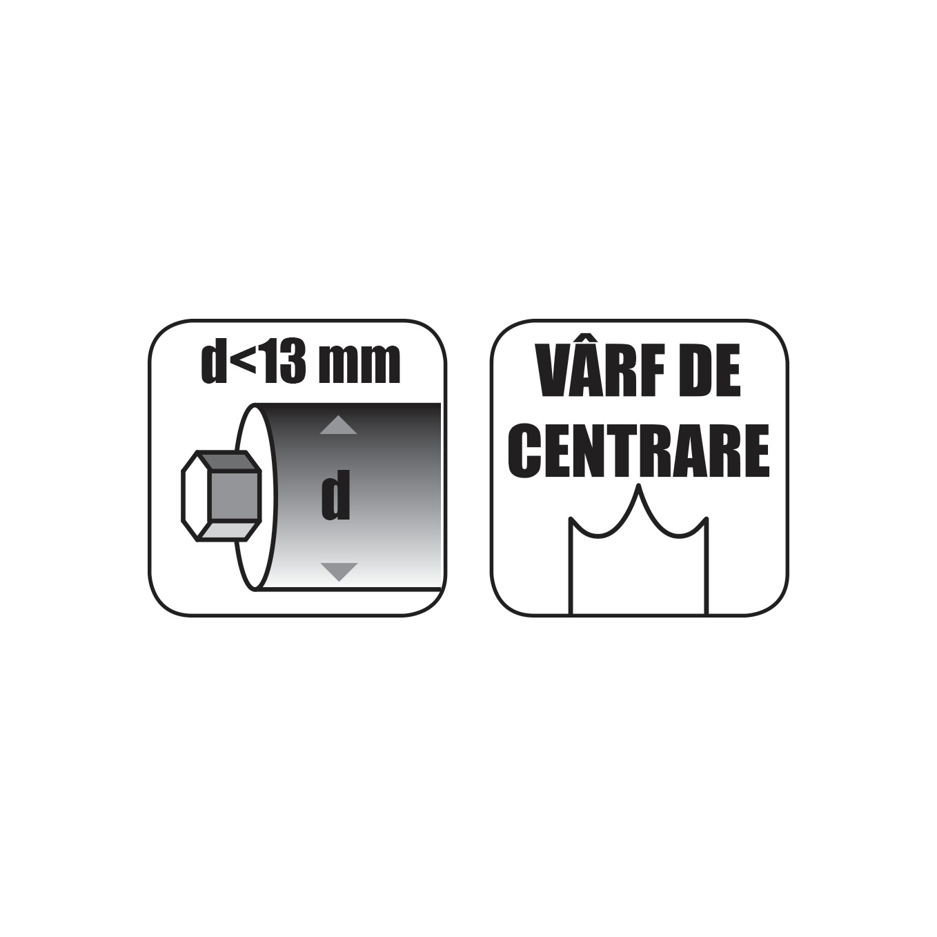 BURGHIU PENTRU LEMN CU VARF DE AUTOCENTRARE