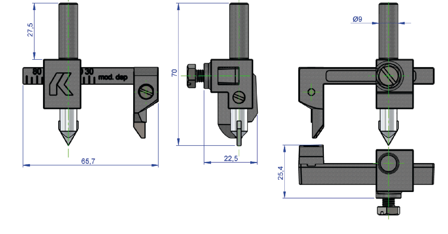 GRADUATED TILE DRILL