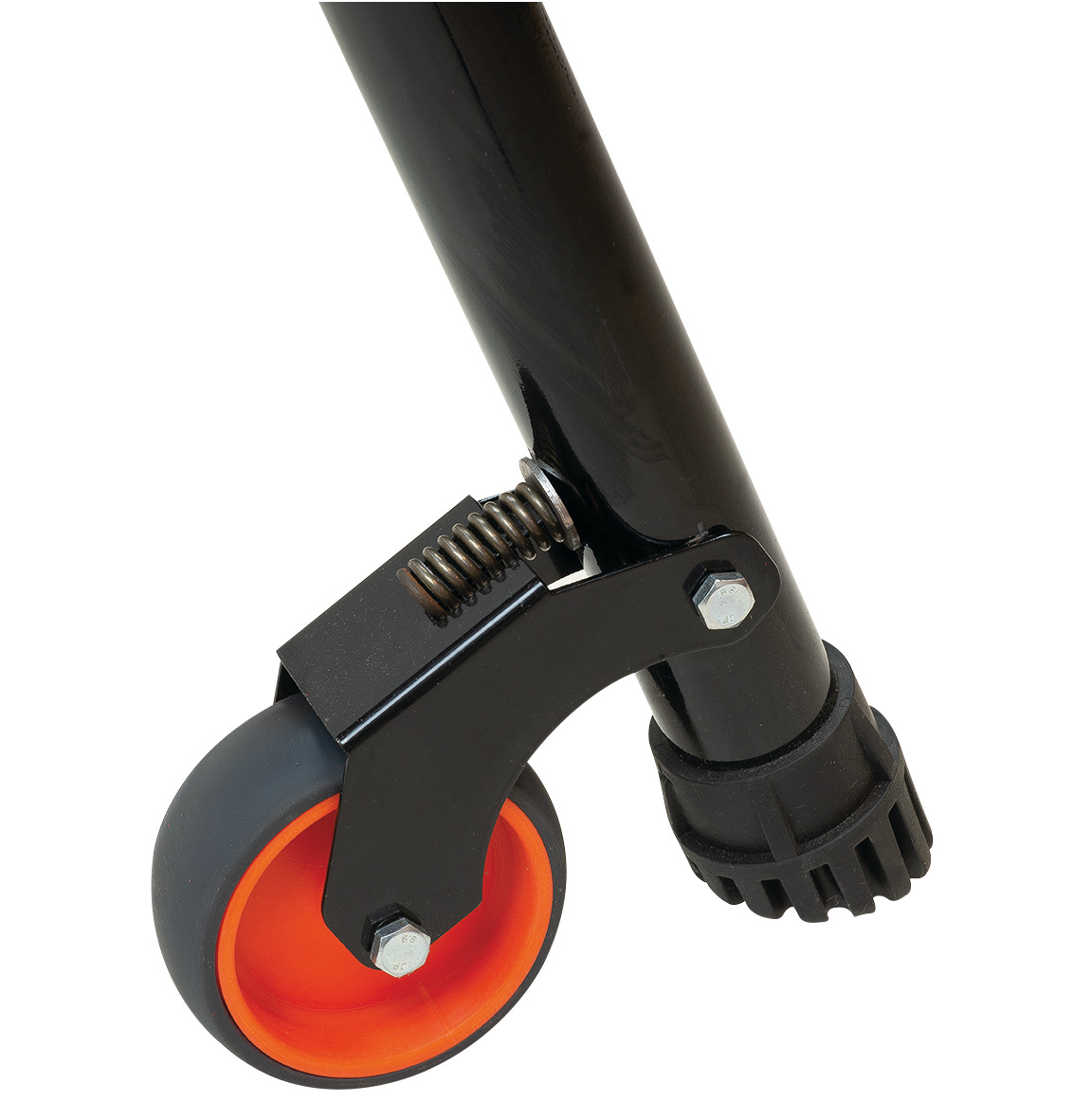 SECURED STEPLADDER GARDIA WITH SPRING-LOADED GUARDRAILS - 90cm