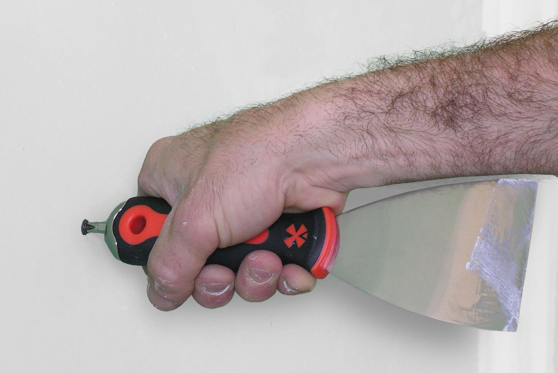 COATING KNIFE - AMERICAN SHAPE - BIMATERIAL HANDLE WITH BIT