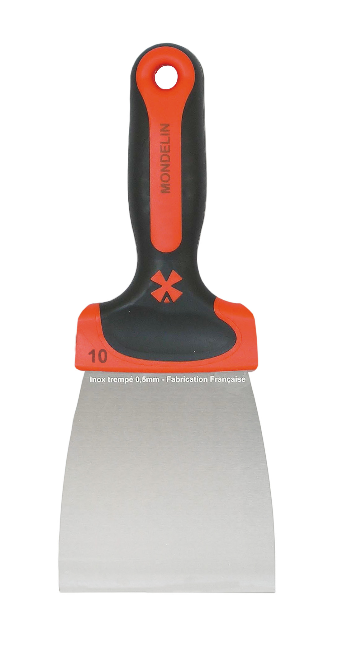 COATING KNIFE - STAINLES STEEL BLADE - BIMATERIAL HANDLE
