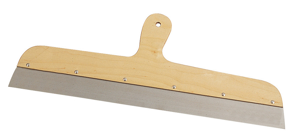 COATING KNIFE - WOODEN PLYWOOD HANDLE