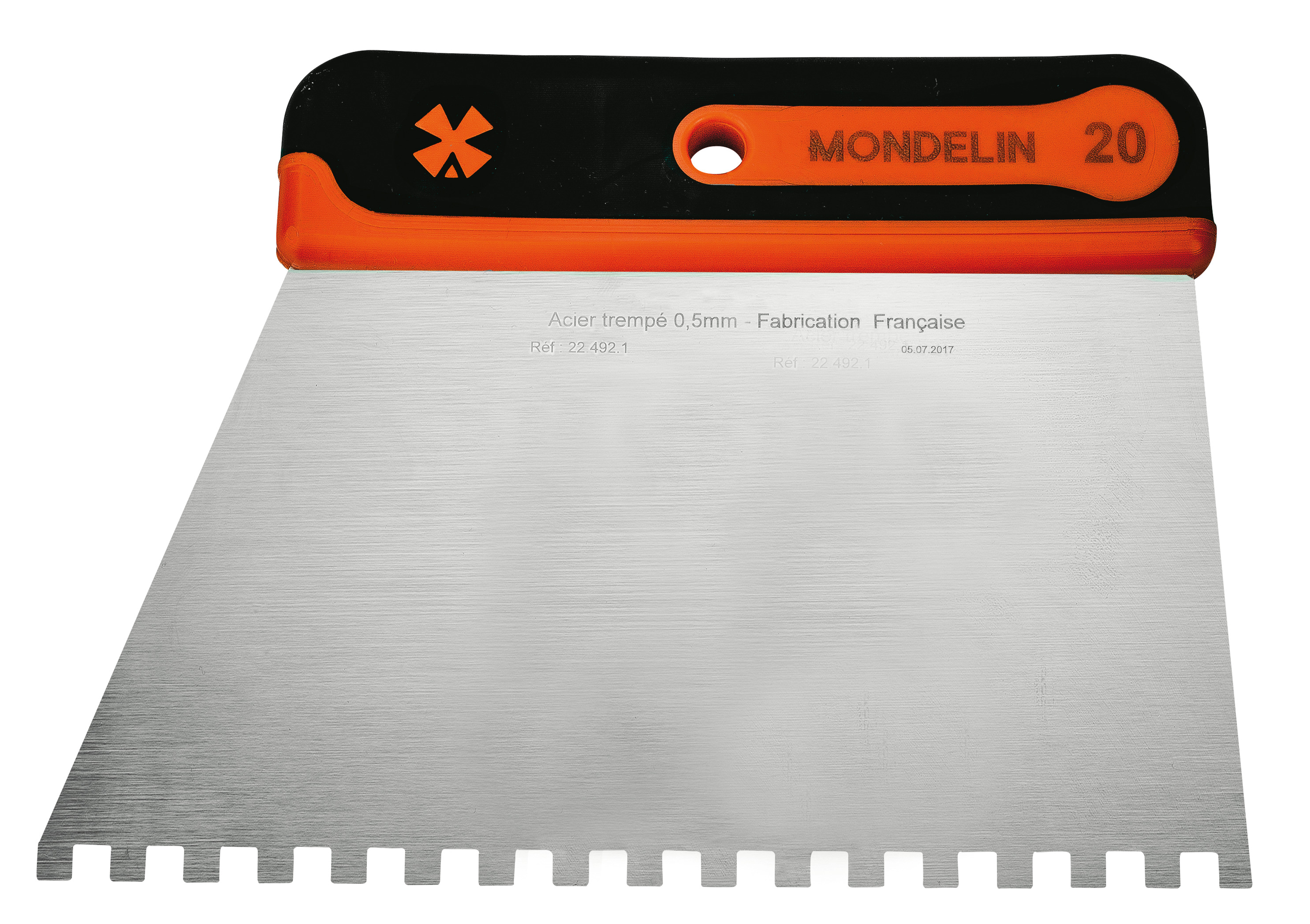 20 CM ADHESIVE SPREADER - BIMATERIAL HANDLE