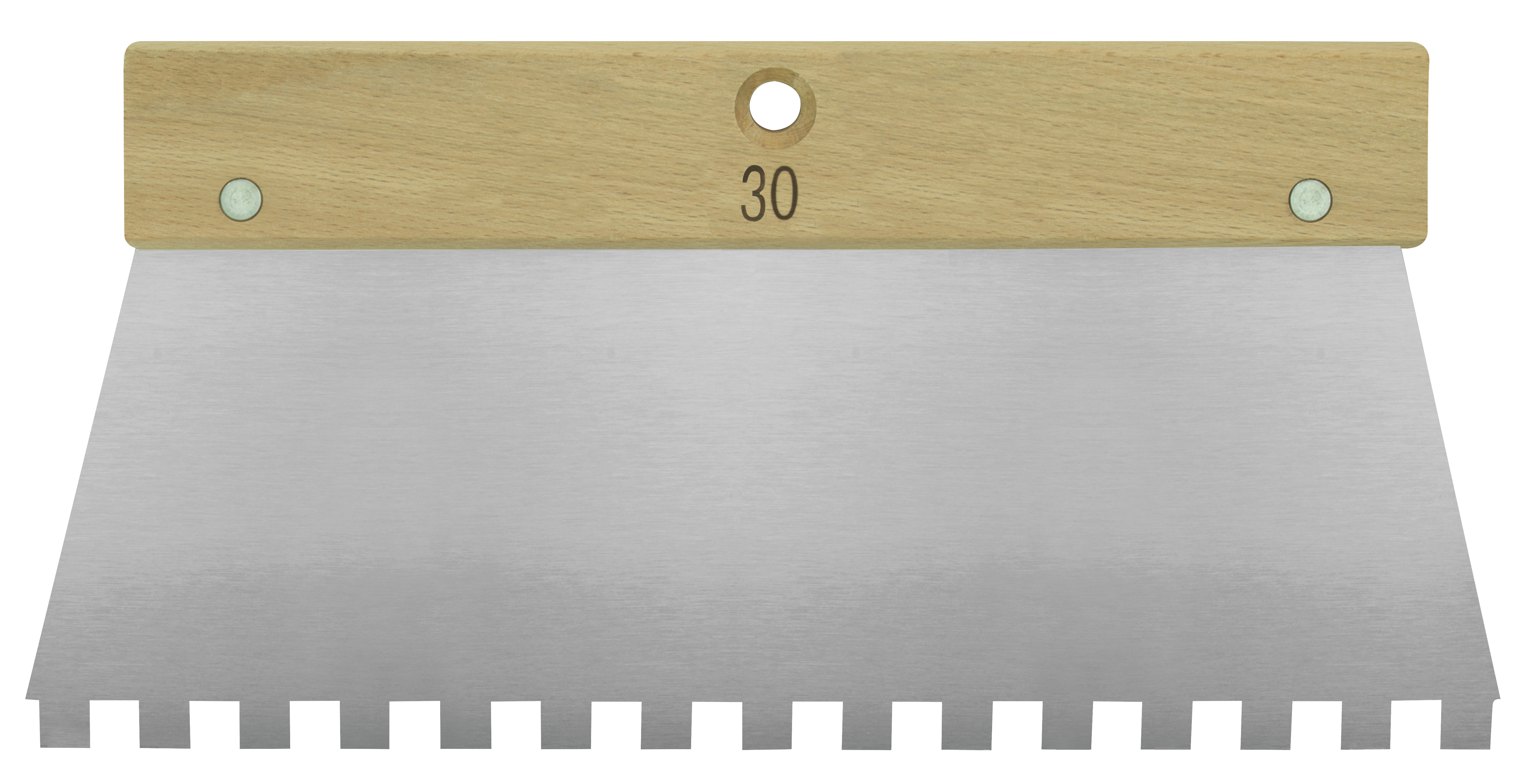 30 CM ADHESIVE SPREADER - WOODEN HANDLE