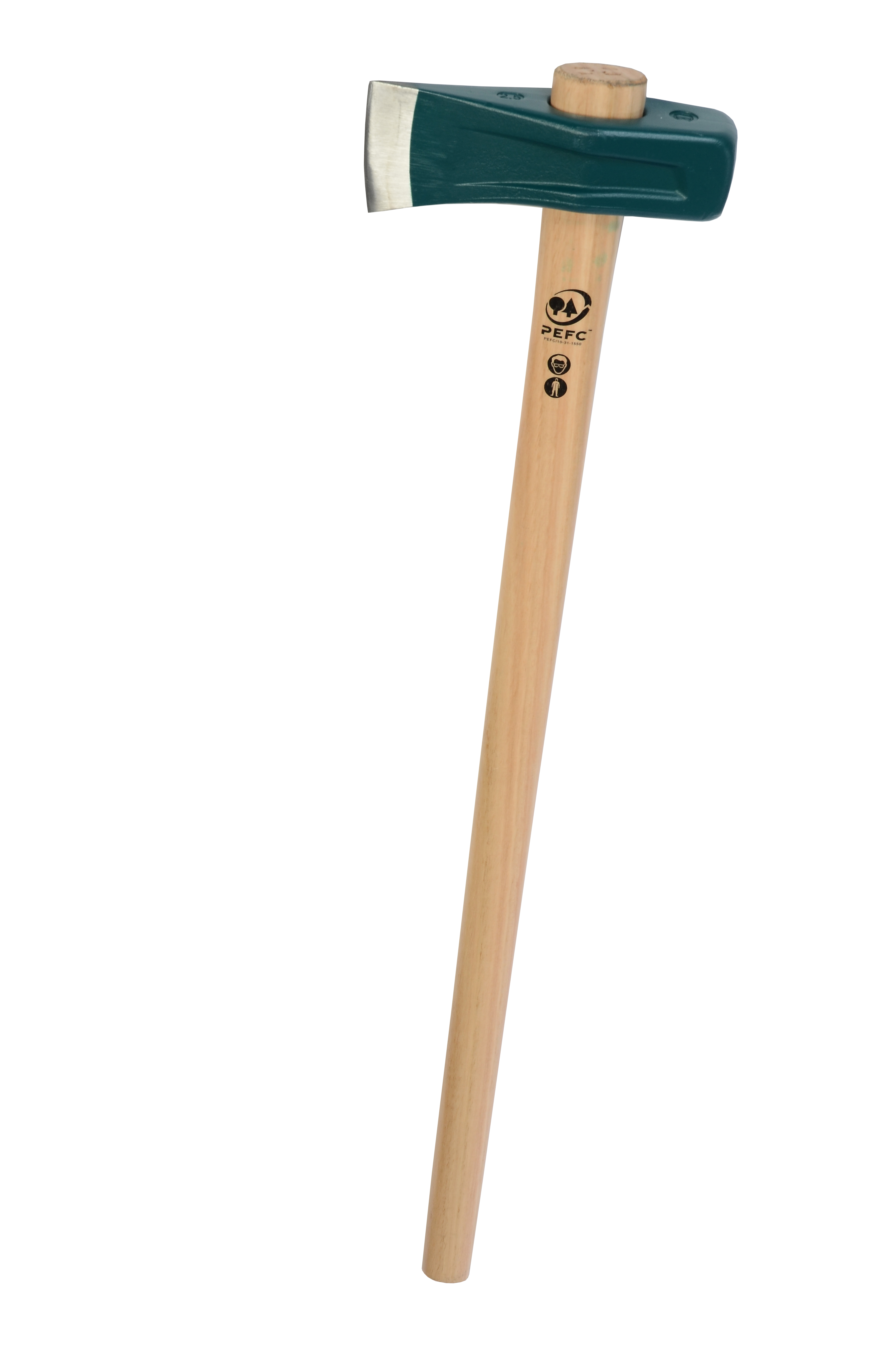 Splitting mauls, 100% PEFC certified wooden 90 cm handle