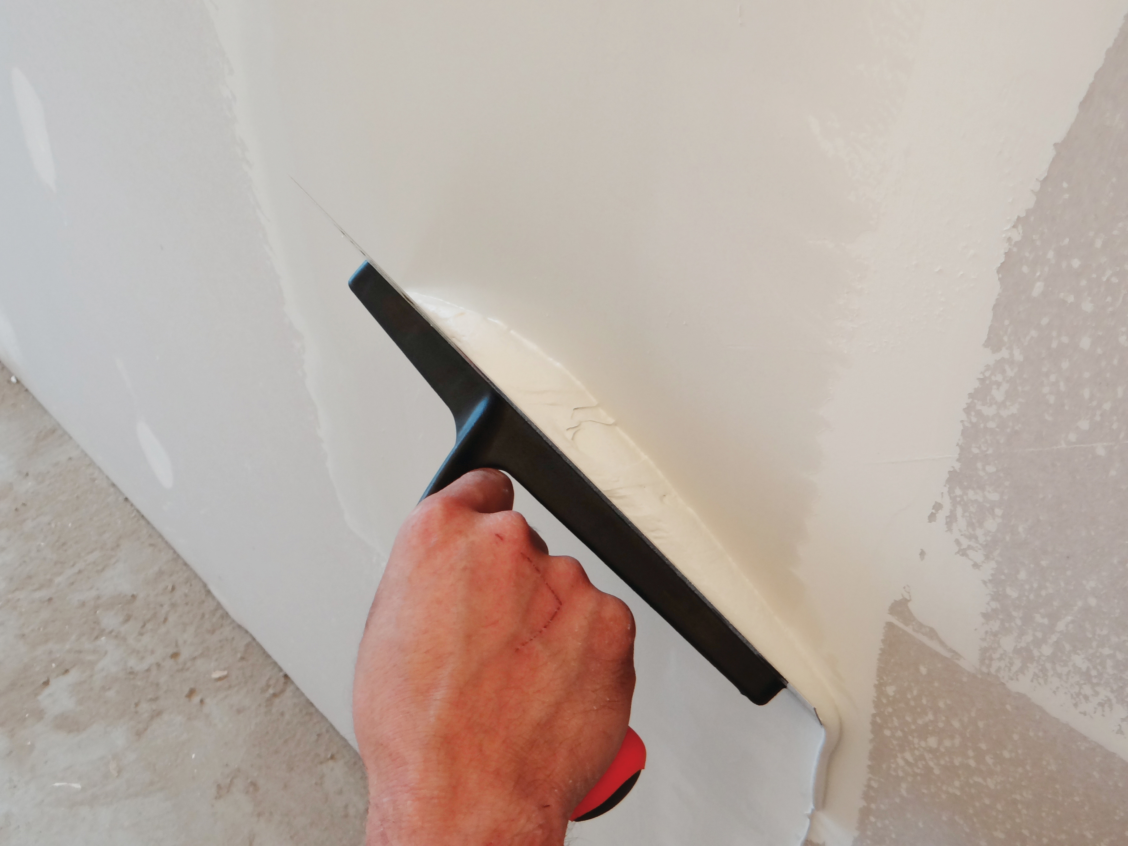 SPREADER - FIBERGLASS MOUNTING - STAINLESS STEEL BLADE - BIMATERIAL 
HANDLE