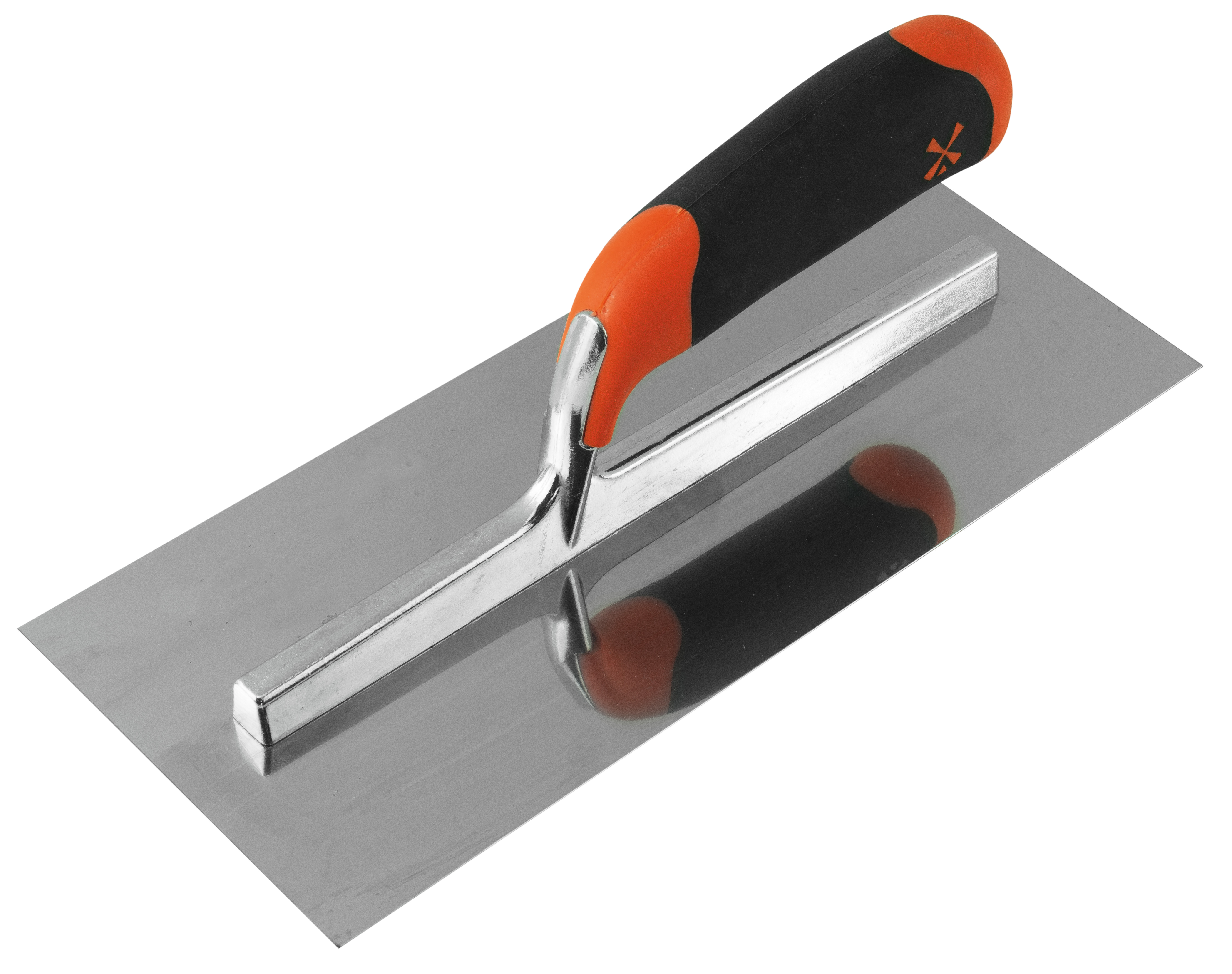GLETIERĂ INOX CU MONTURĂ DE ALUMINIU, MÂNER BIMATERIAL