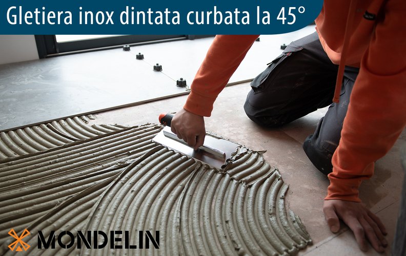 Gletiera dintata din inox