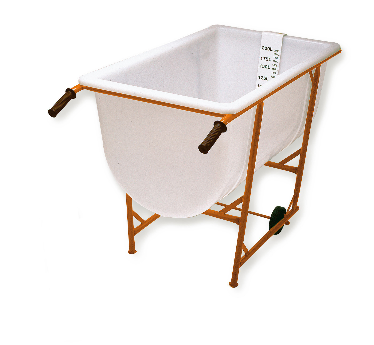 PLASTERER'S TROUGH 210L WITH BASE
