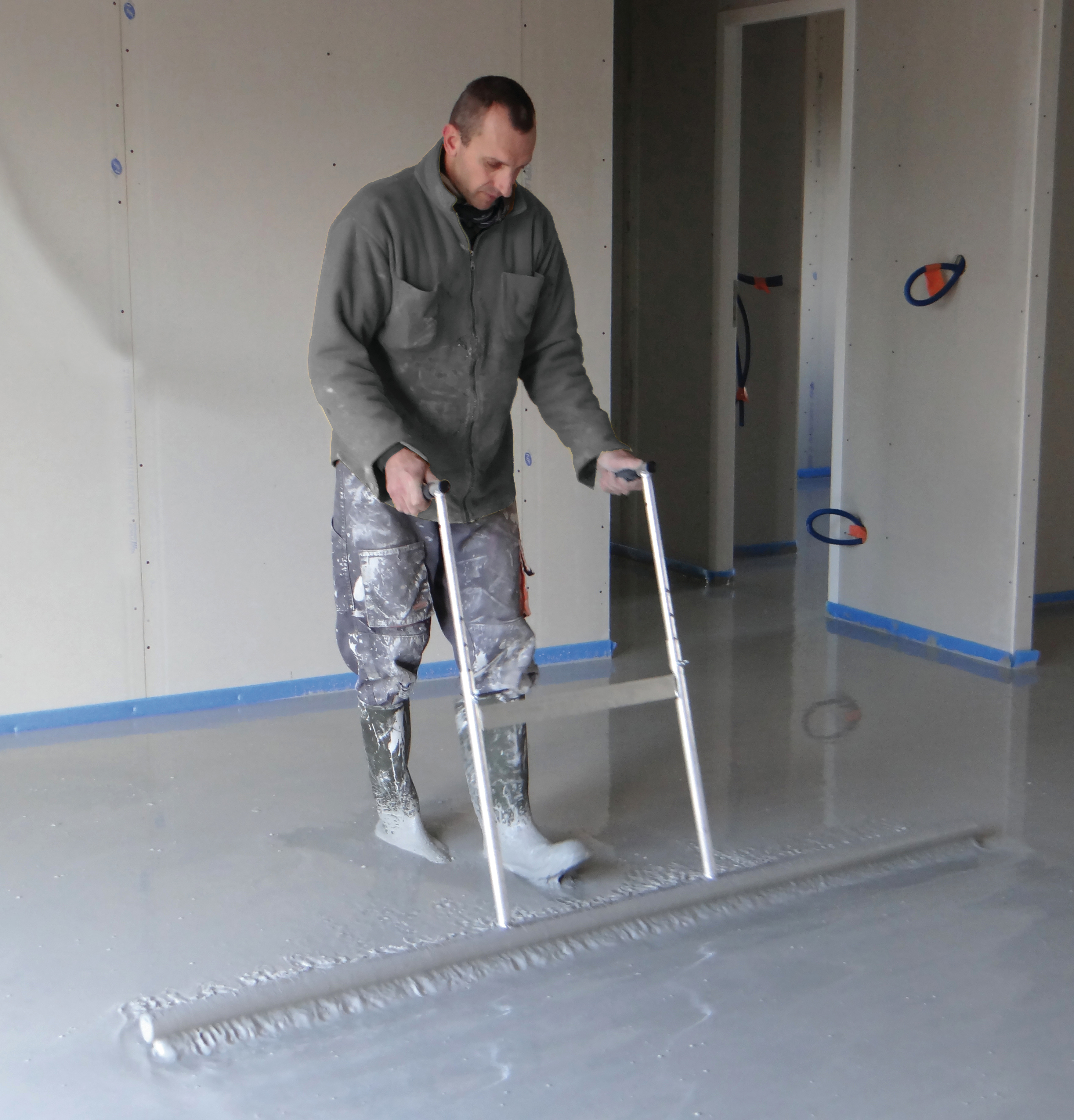BARE DIN ALUMINIU PENTRU BARBOTARE ŞAPE  Ø 50MM