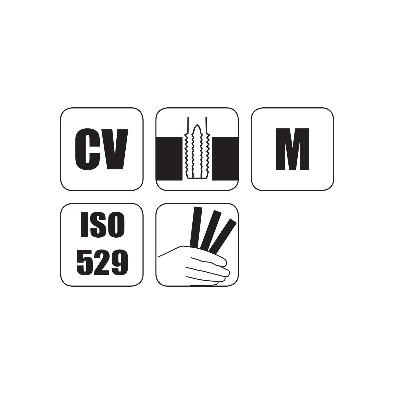 Set 3 tarozi manual, chrome - vanadium