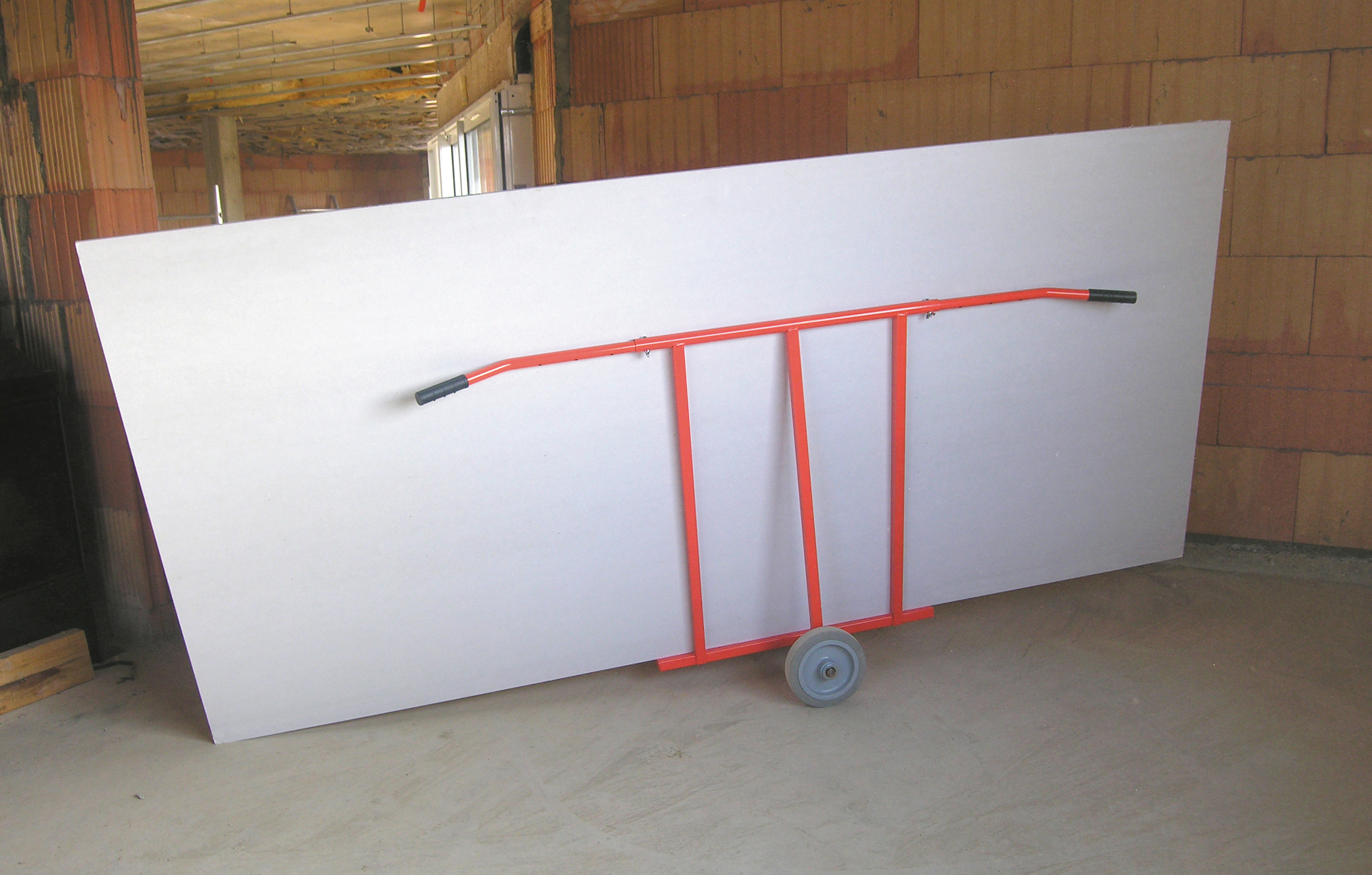 PLASTERBOARD TROLLEY WITH 2 WHEELS - 900KG