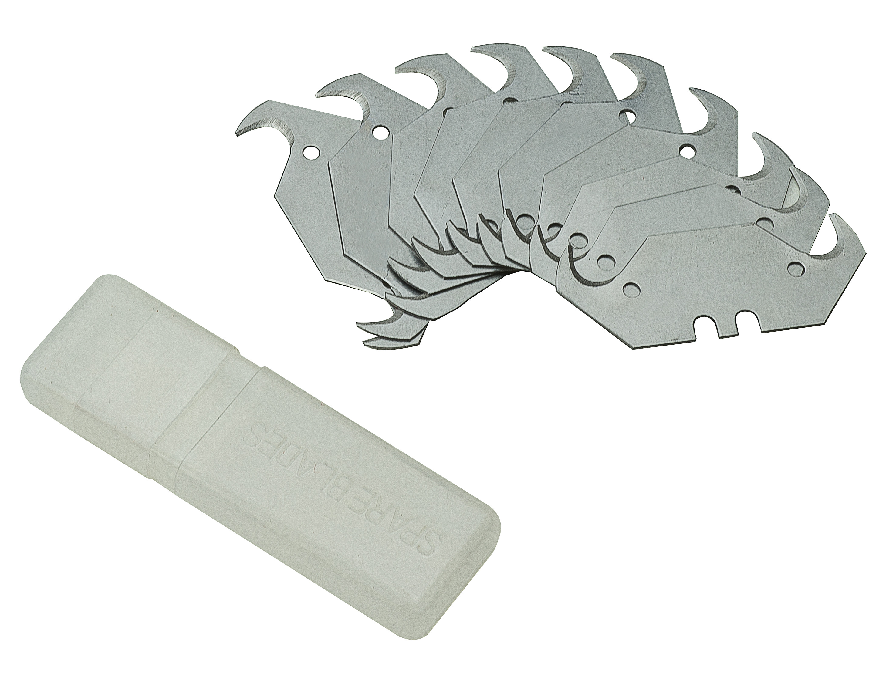CASE OF 10 TRAPEZOIDAL BLADES ON CARD
