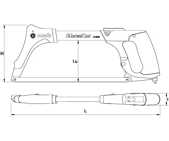 Ferastrau manual METALCUT pentru metal