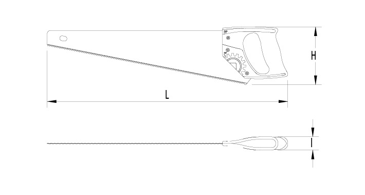 NEOCUT FORMWORK AND FRAMING HANDSAW