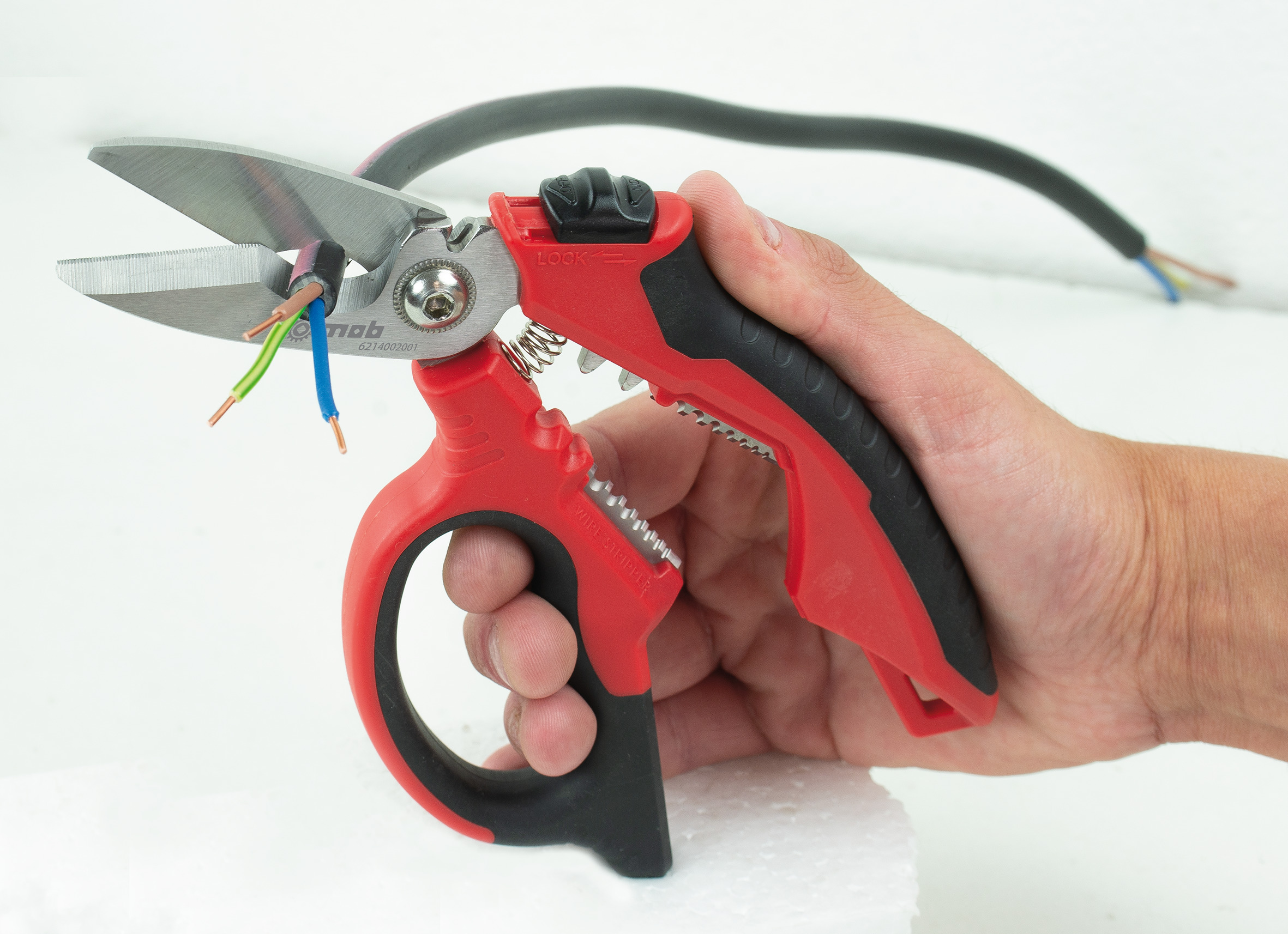 Foarfeca multifunctionala HEAVY DUTY pentru electricieni