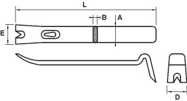 PRY BAR - BIBER-BAR