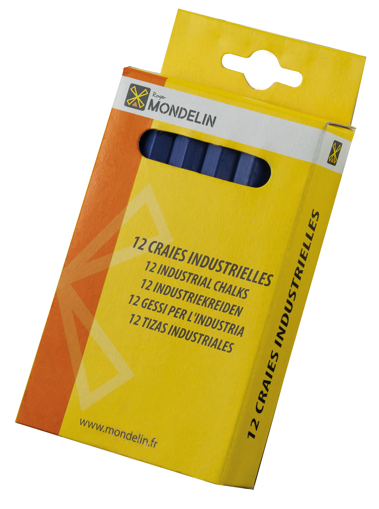 12 BLUE CHALK STICKS