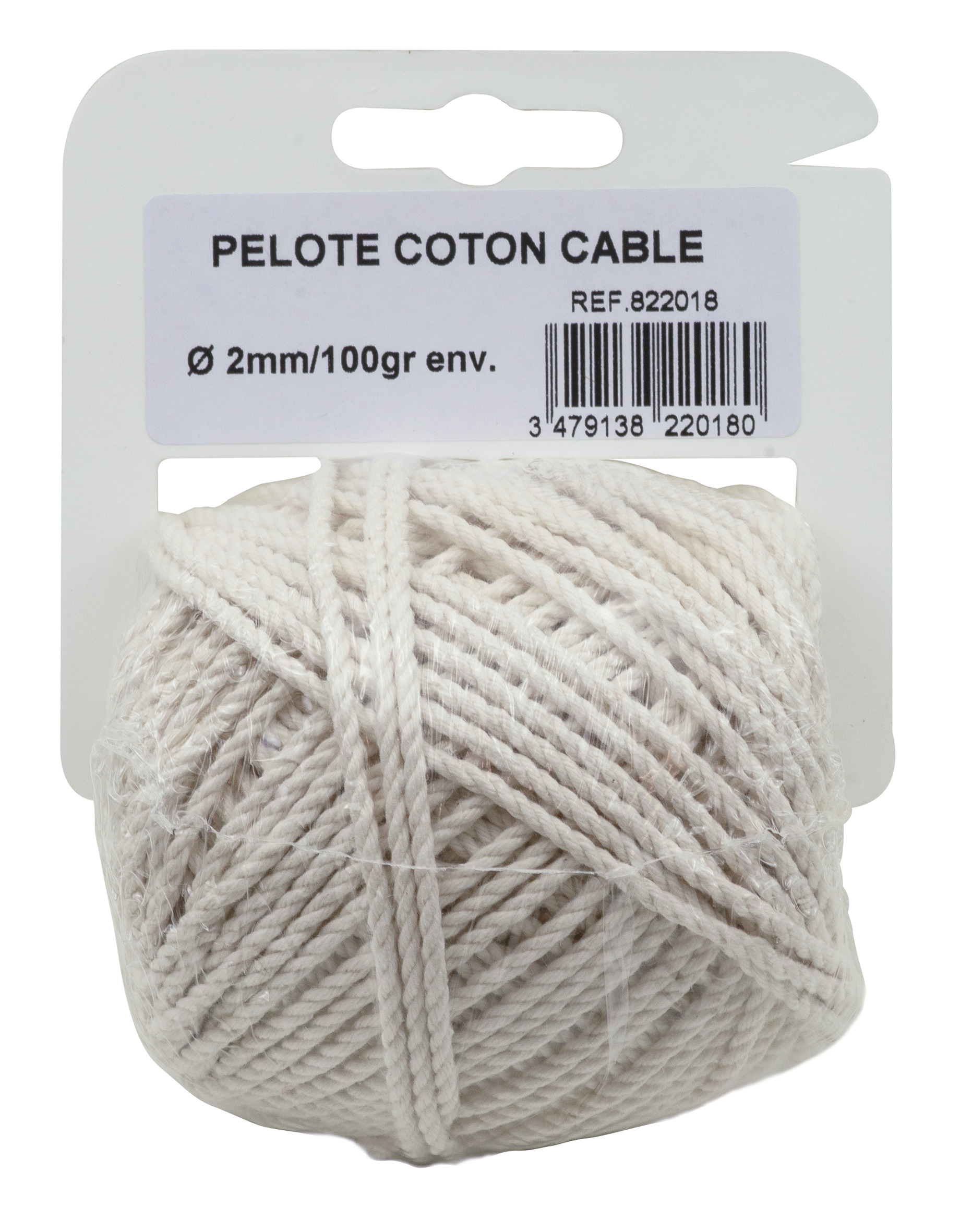 Ghem din bumbac 2mm 100g