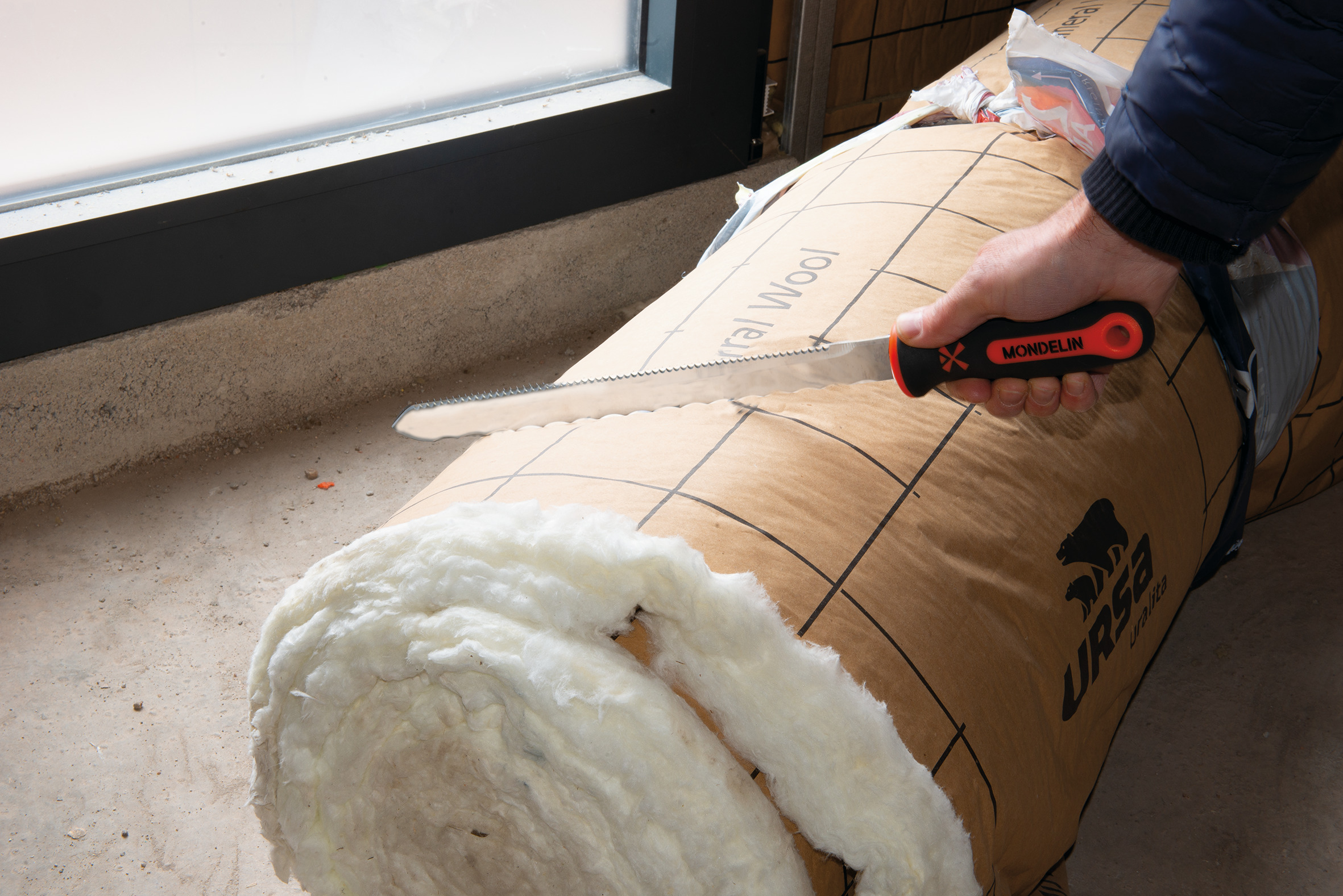 KNIFE FOR INSULATION MATERIALS
