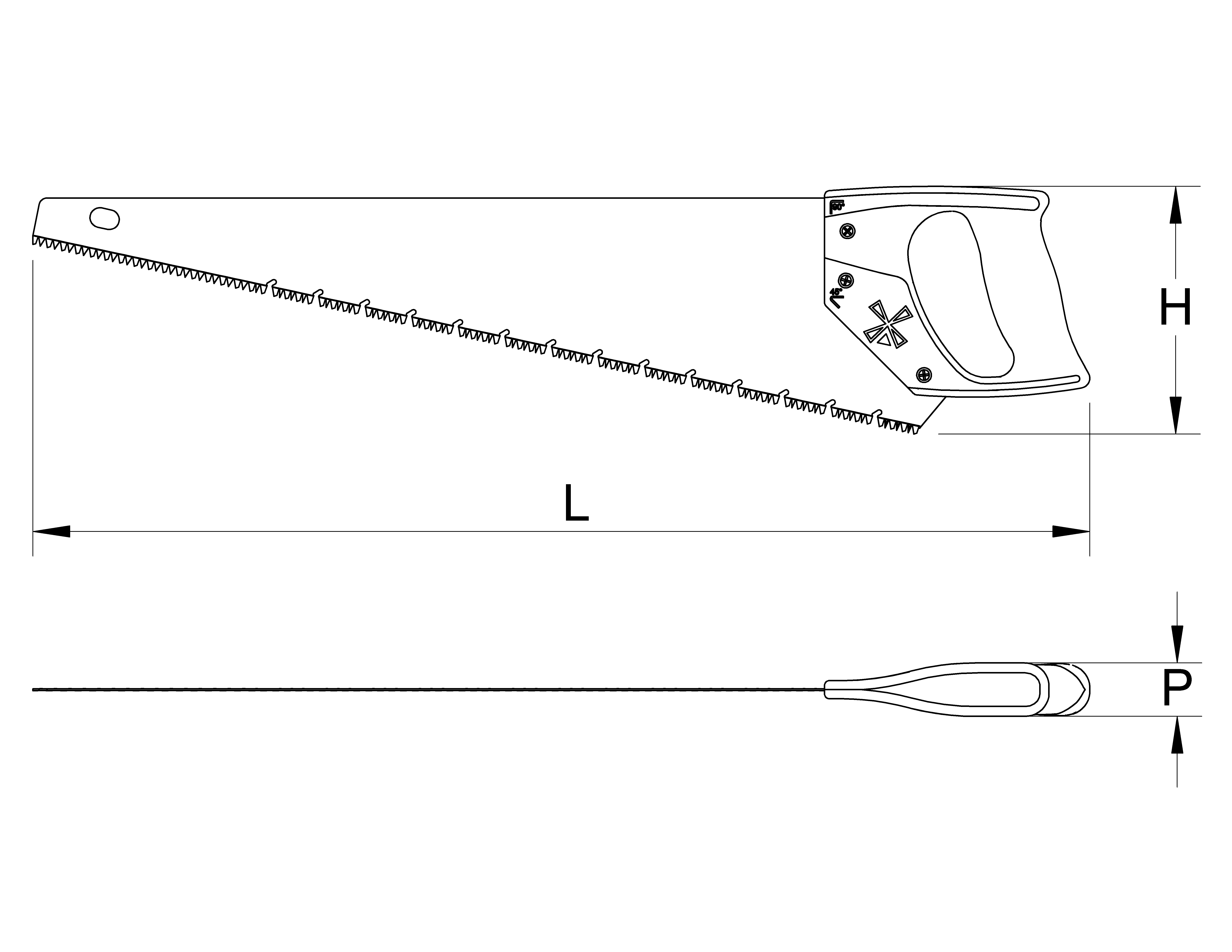 NEOCUT PLASTERBOARD HANDSAW