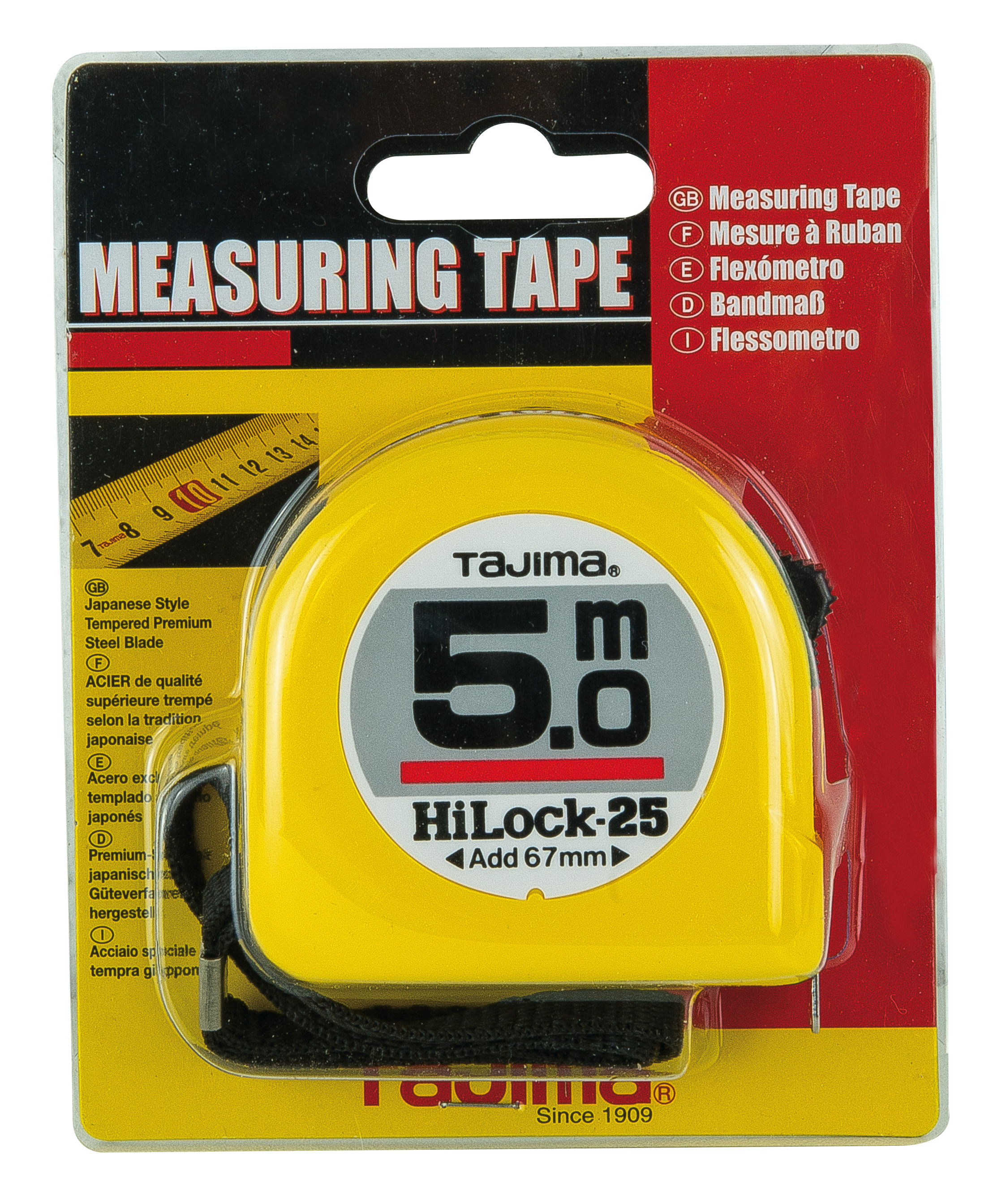 TAPE MEASURE ABS HI LOCK TAJIMA®