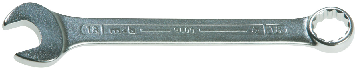 7 PC COMBINATION WRENCH SET WITH RACK
