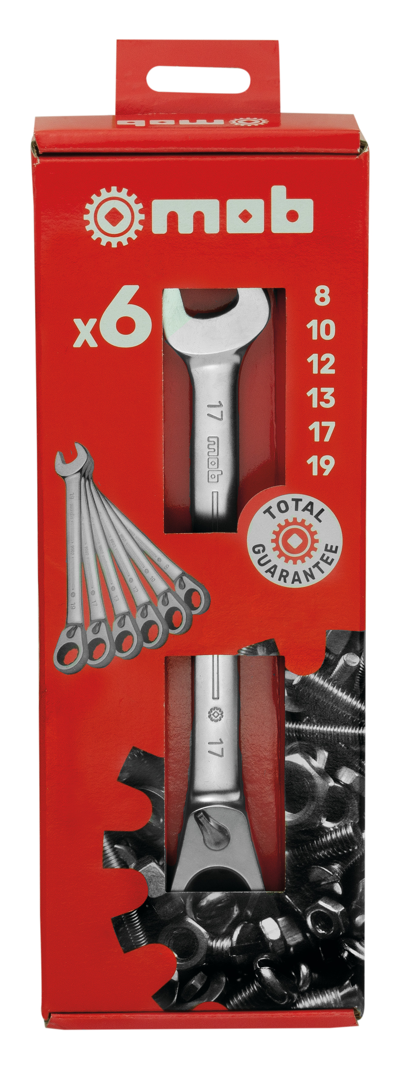 Set chei combinate cu clichet reversibil, in DISPLAYBOX