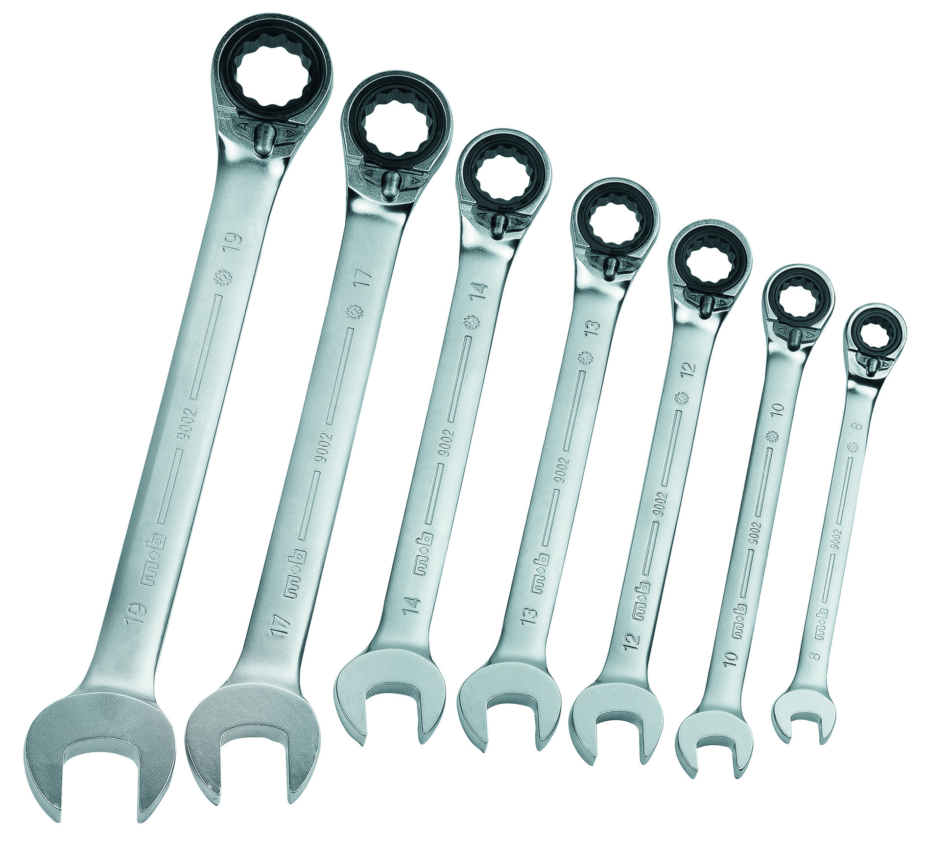 7PC RATCHETING COMBINATION WRENCHES SET