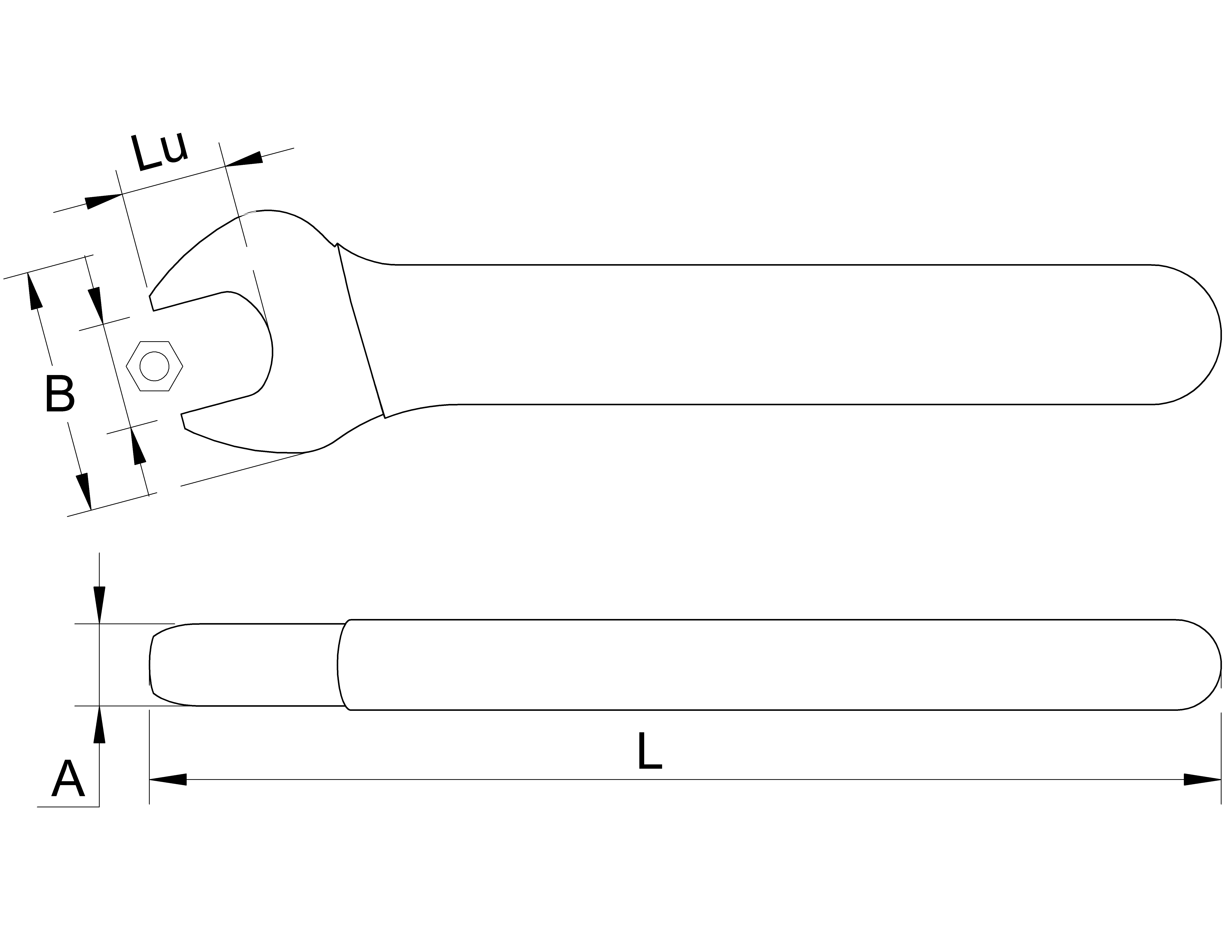 1000V INSULATED OPEN-END WRENCHES