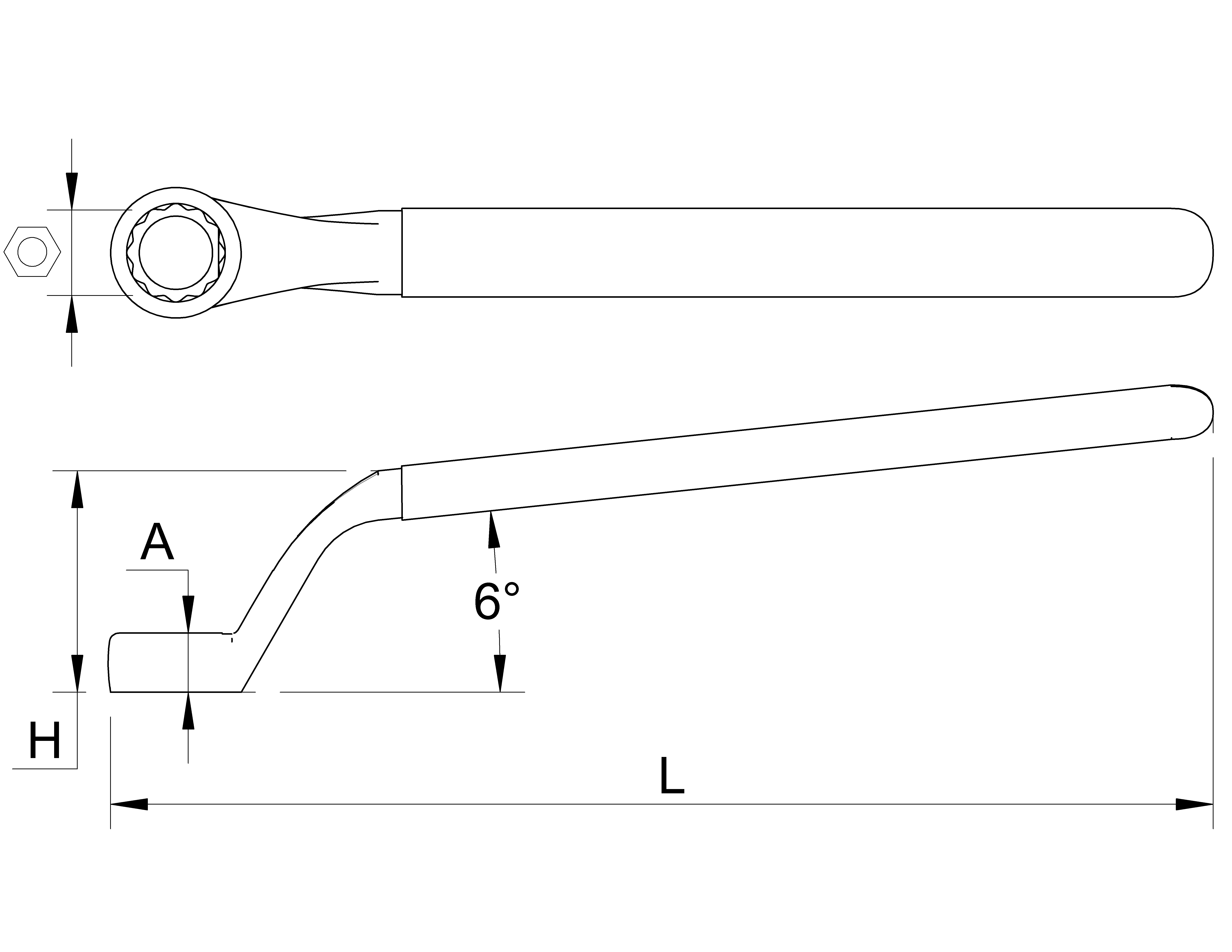 1000V INSULATED OFFSET RING WRENCHES