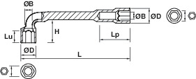 6X6 POINT OFFSET SOCKET WRENCHES