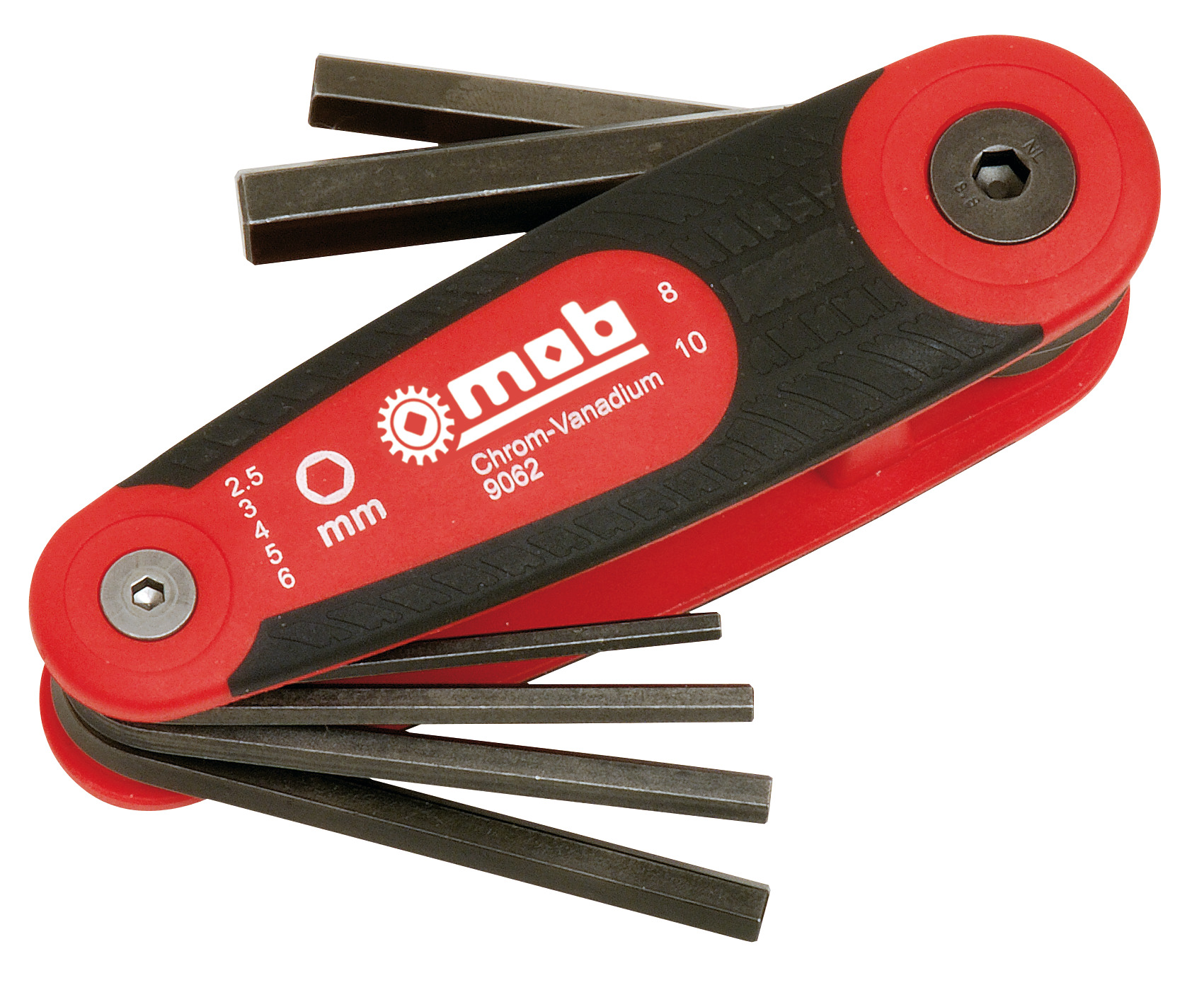 FOLDING HEX KEY SET - CRV