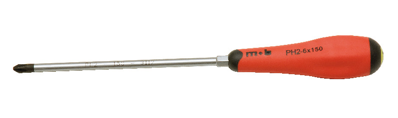 PHILLIPS® SCREWDRIVERS WITH ROND BLADE AND HEX