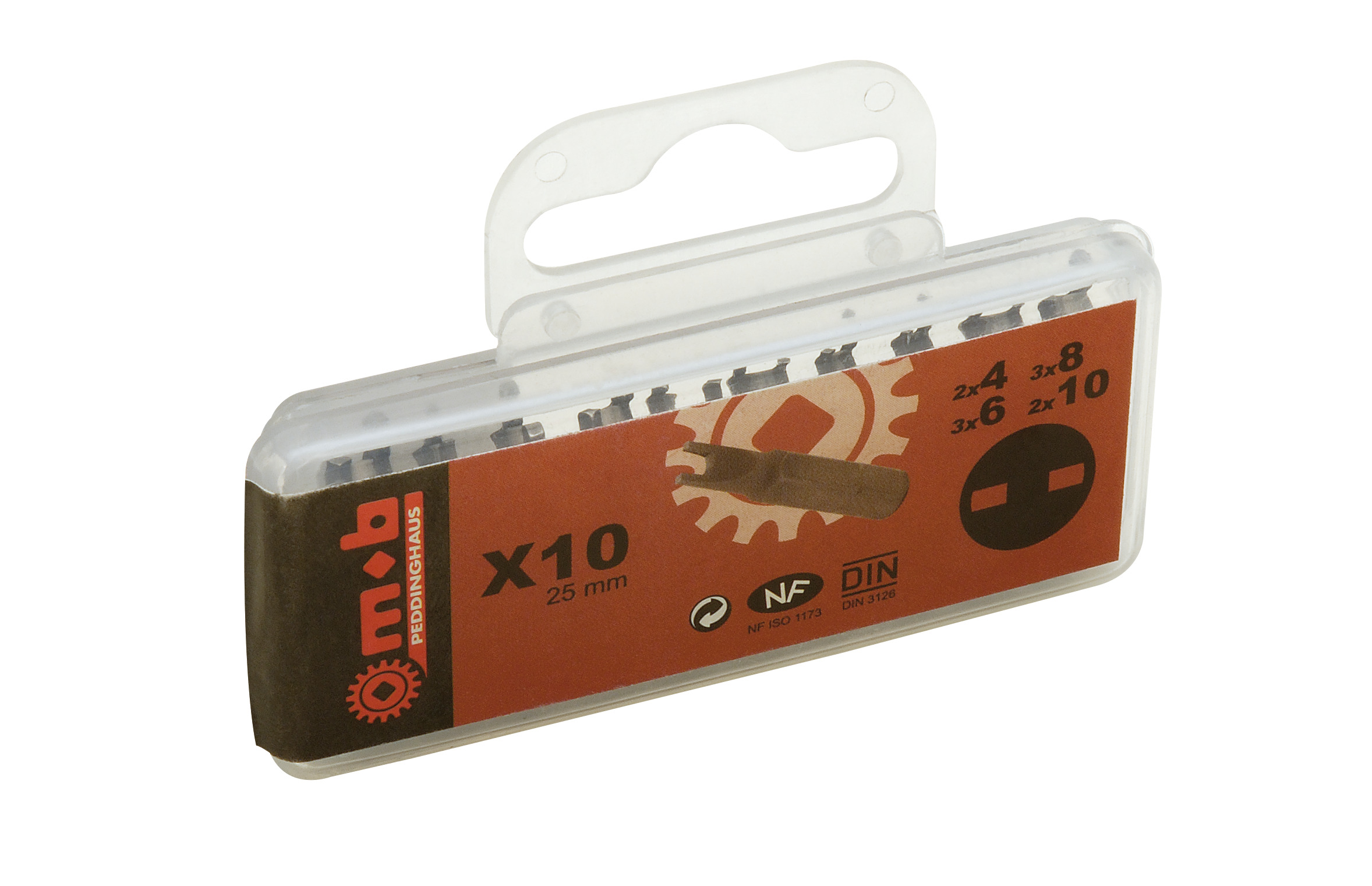 Set 10 bituri pentru locas Spanner 1/4
